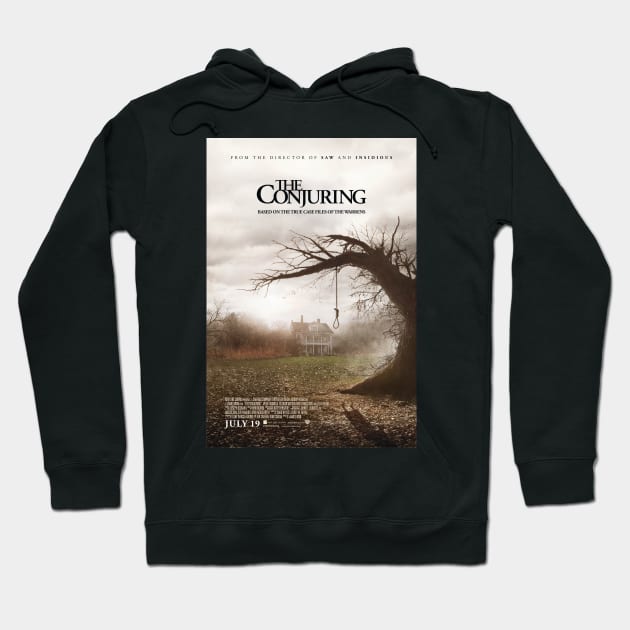 The Conjuring Movie Poster Hoodie by petersarkozi82@gmail.com